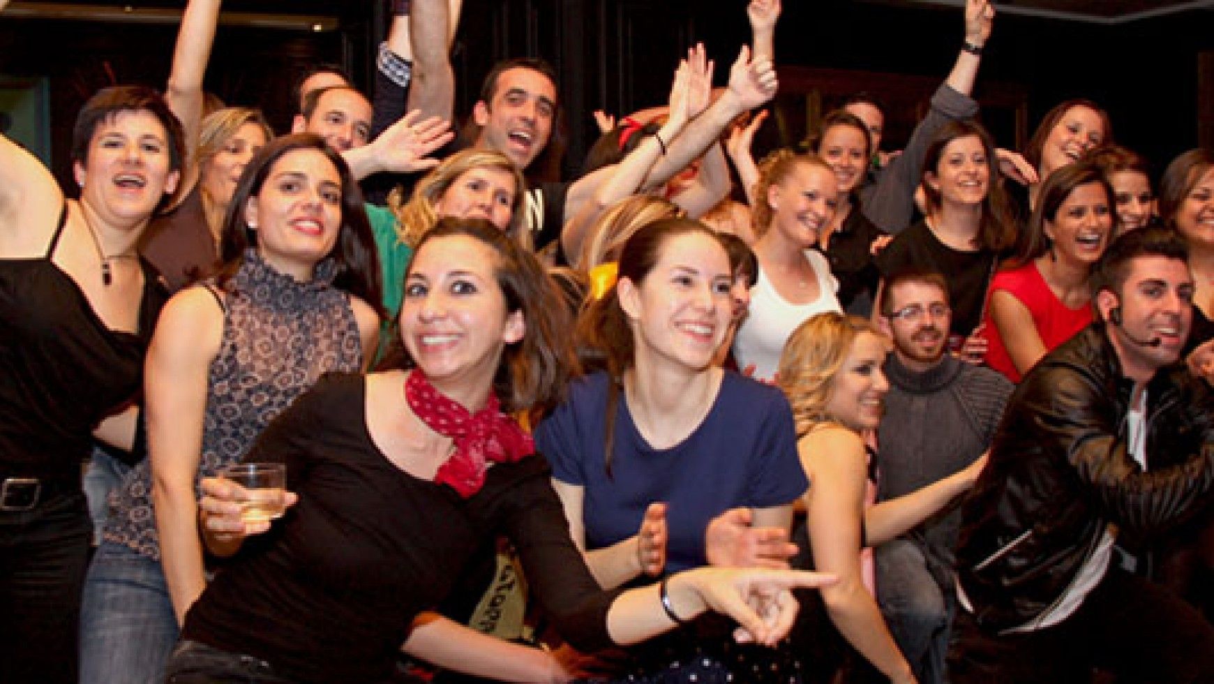 El animador de baile para bodas, fiestas y eventos.