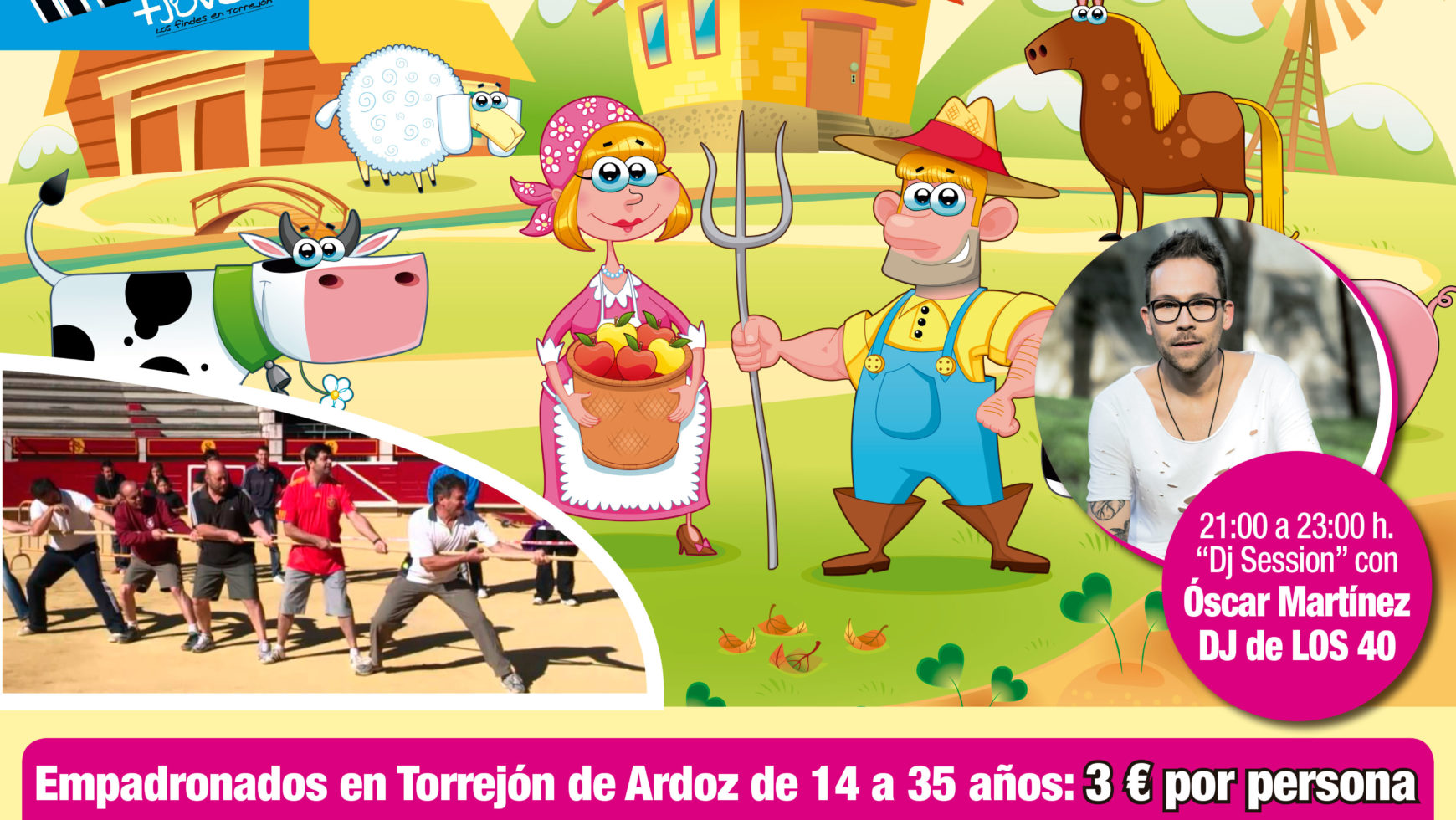 La gran gymkana Farm llegó a Torrejón de Ardoz