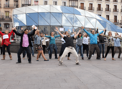 Lipdub bailando en sol 